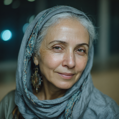 Yoshli ayol yoga pozasida